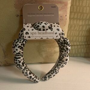 Lindo Spa Headband in Animal Print